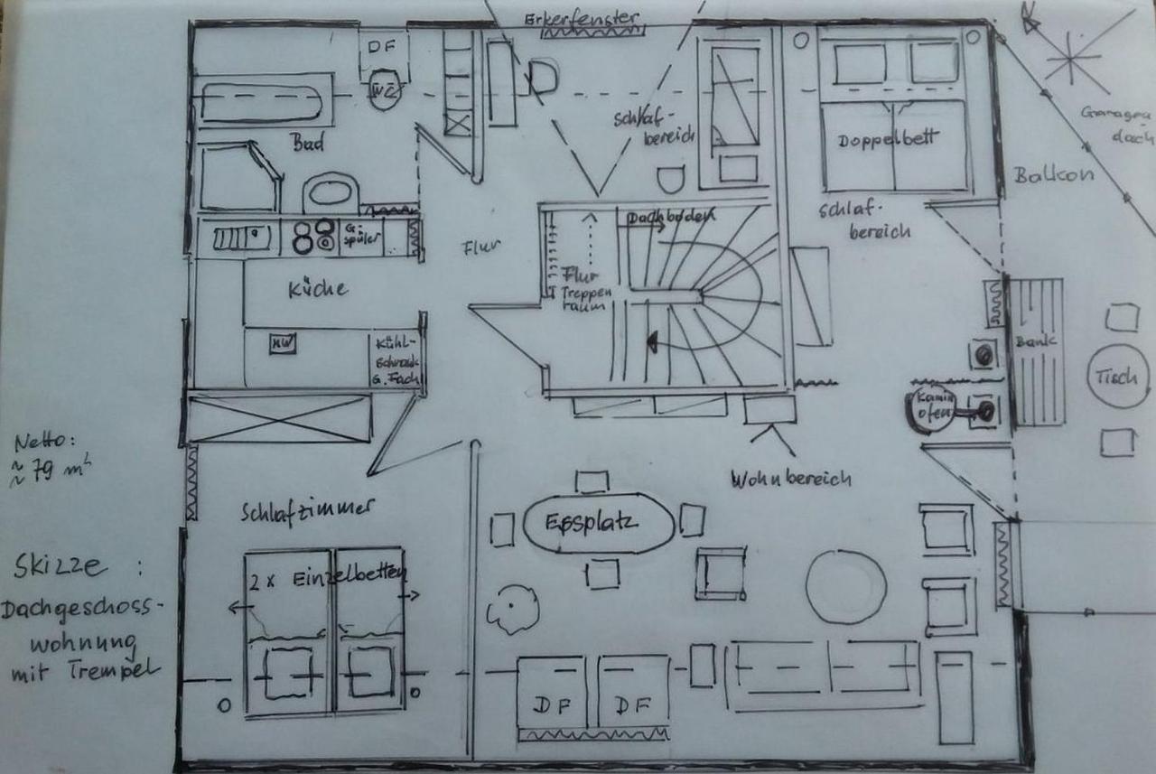 Ferienwohnung Ringbergblick Suhl Bagian luar foto